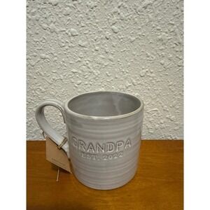 Mud Pie Grandma Est. 2022 Coffee Mug - Novelty Gift for‎ Grandmother